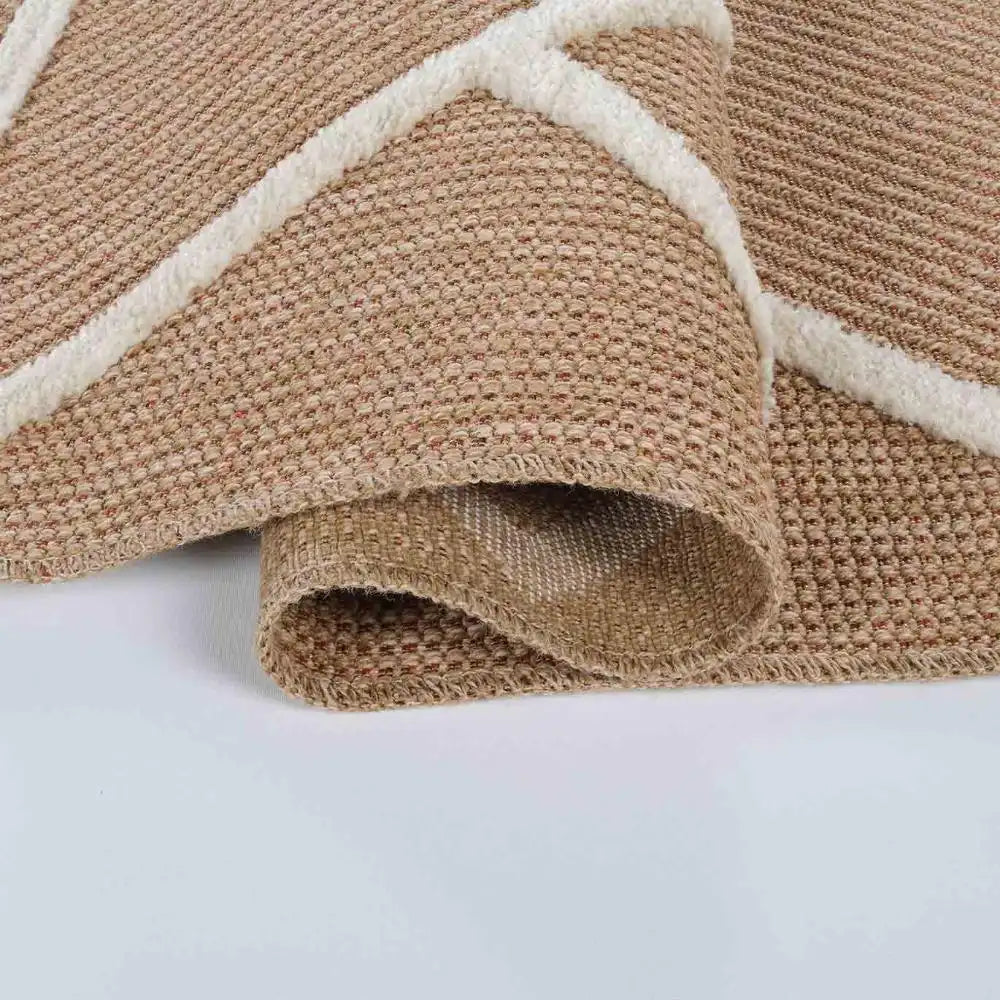 Harper Outdoor Prism Cream Rug