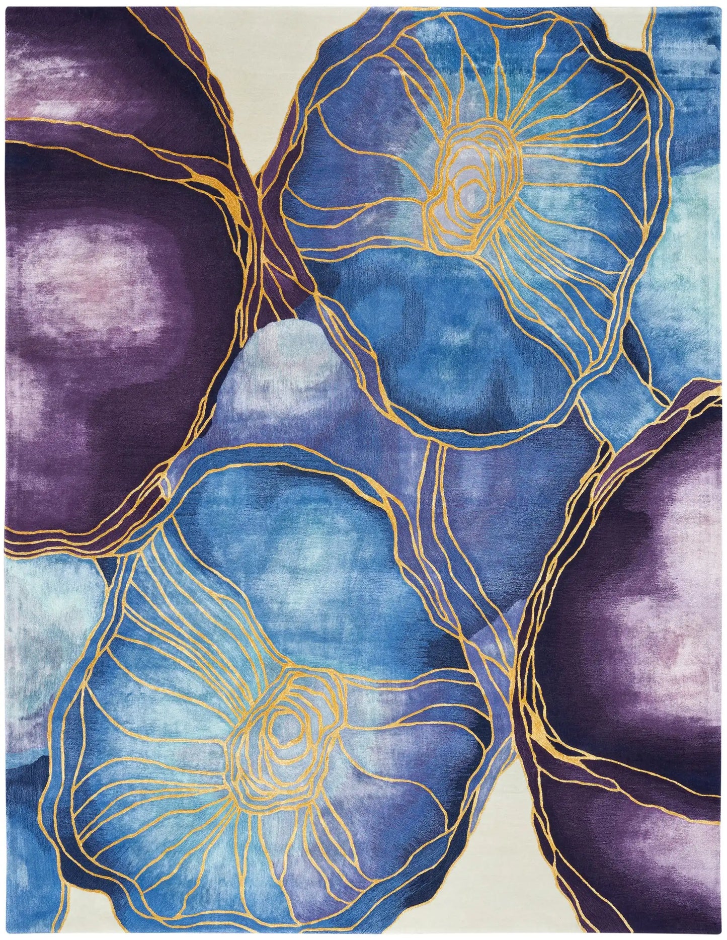 Prismatic PRS32 Blue Gold Rug RS