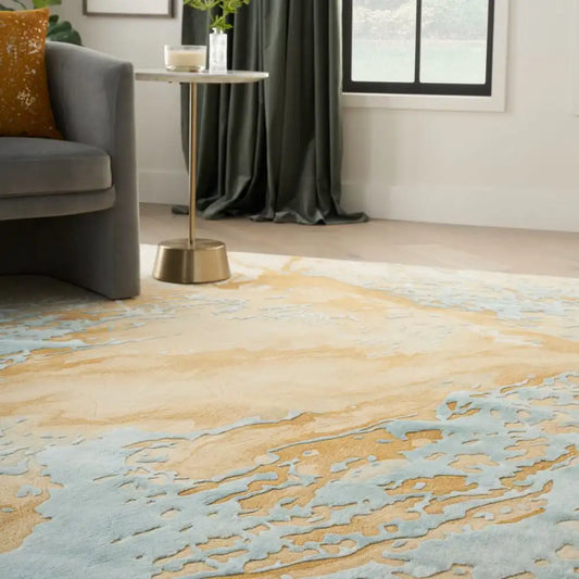 Prismatic PRS36 Sand Blue Rug RS