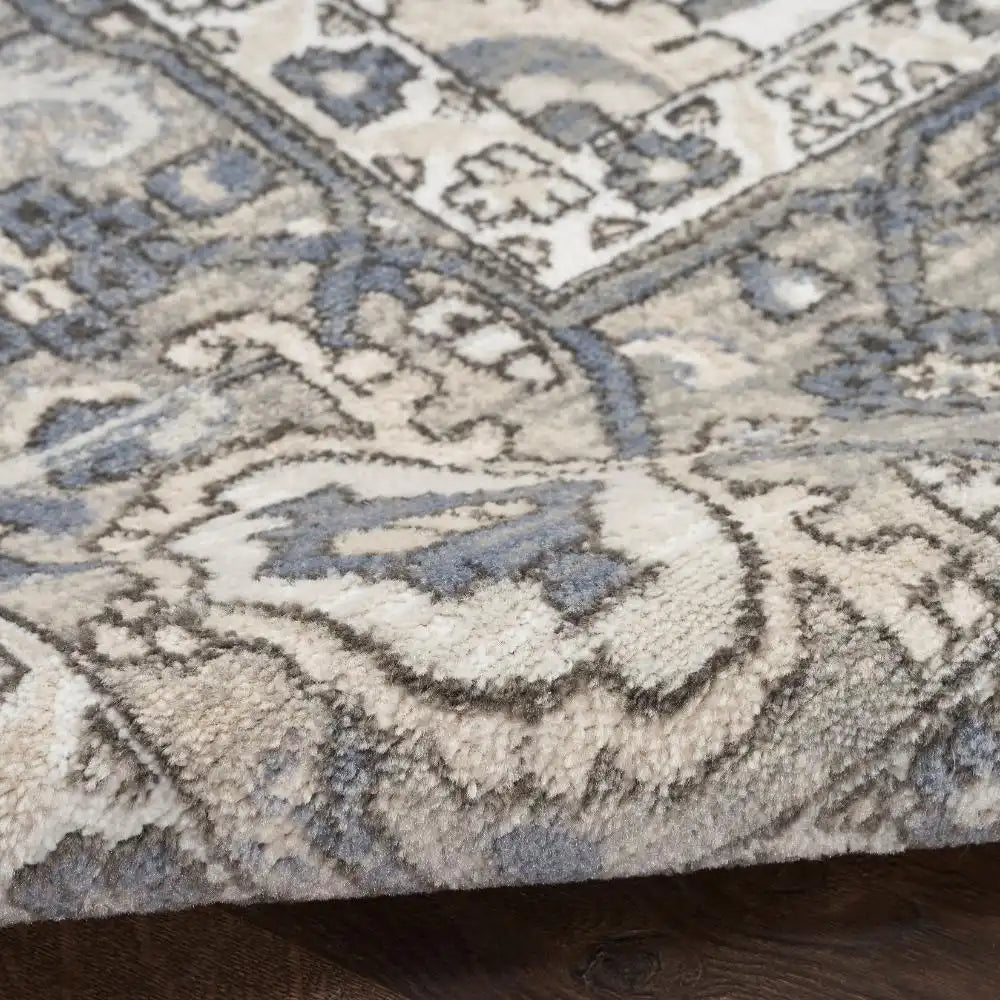 Quarry QUA05 Ivory Blue Rug RS