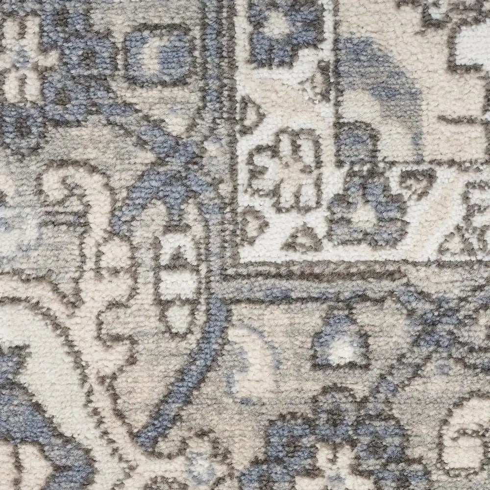 Quarry QUA05 Ivory Blue Rug RS