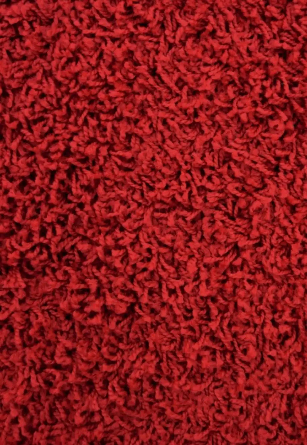 Jazz Shaggy RED Rug RS