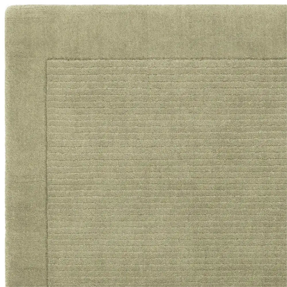 Asiatic york sage Green Living Room Wool Rug.