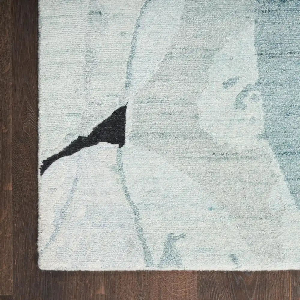 Silk Shadows SHA25 Blue Pink Rug RS