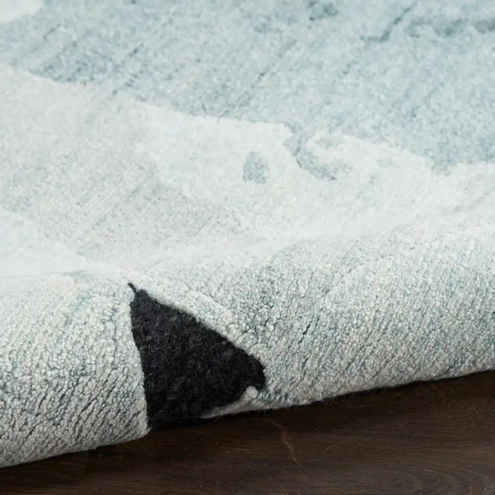 Silk Shadows SHA25 Blue Pink Rug RS