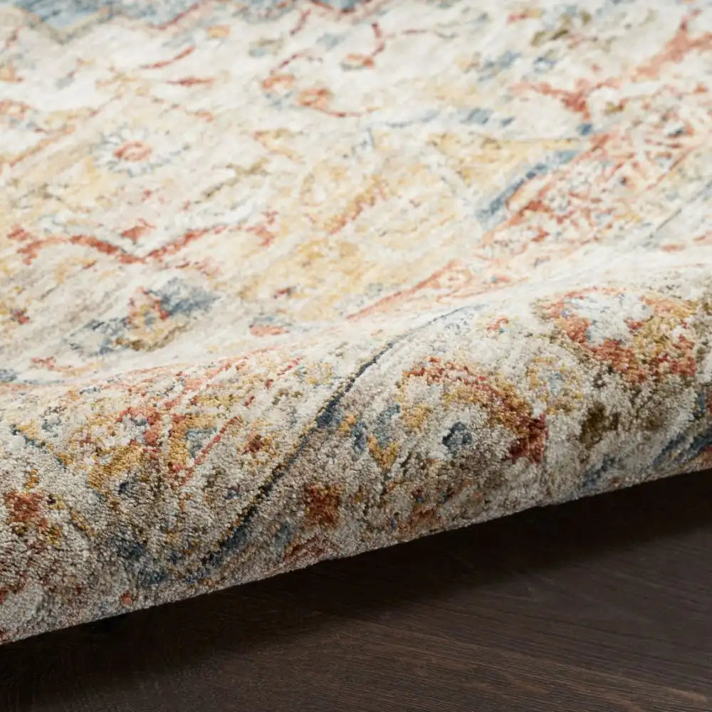 Sahar SHR06 Ivory Blue Rug RS