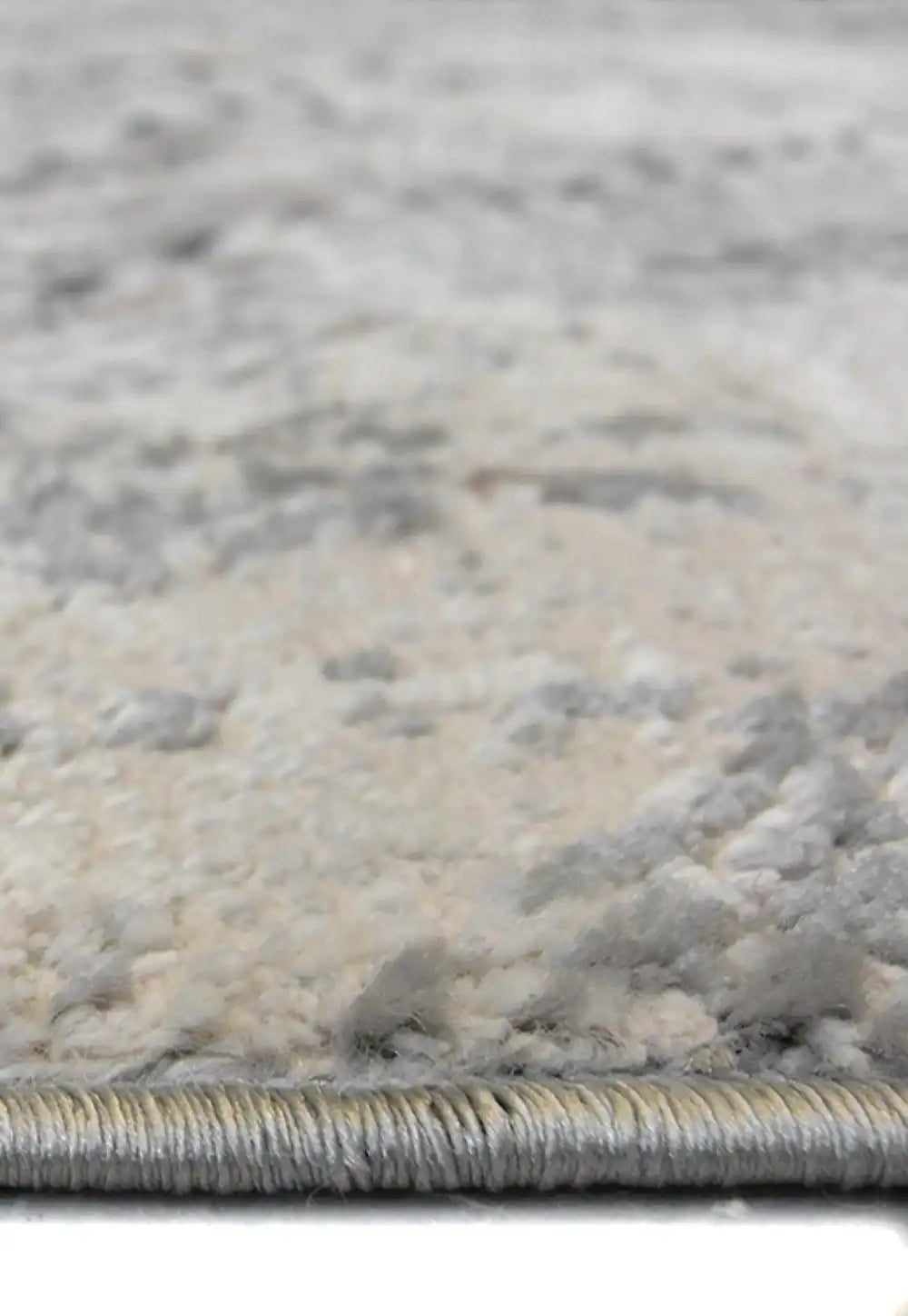 Abstract Melrose SQUARE GREY Rug RS