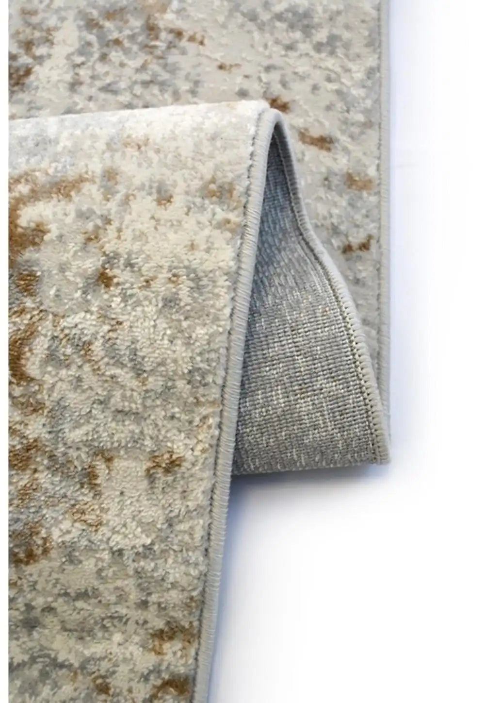 Abstract Melrose SQUARE OCHRE Rug RS