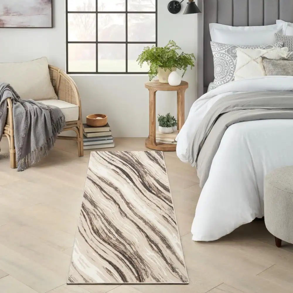 Sustainable Trends SUT05 Beige Grey Rug RS