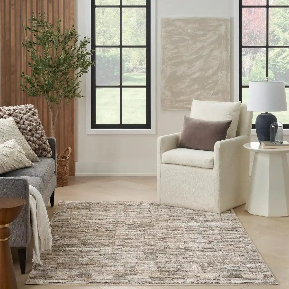 Sustainable Trends SUT06 Ivory Mocha Rug RS