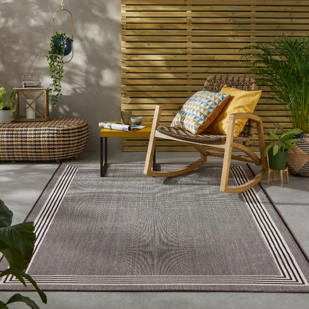 Terrazo TRZ02 Black Rug RS