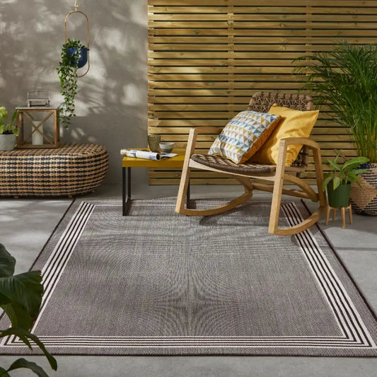 Terrazo TRZ02 Black Rug RS