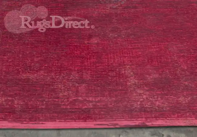 Louis de Poortere fading world scarlet Pink Living Room Flat Weave Rug.