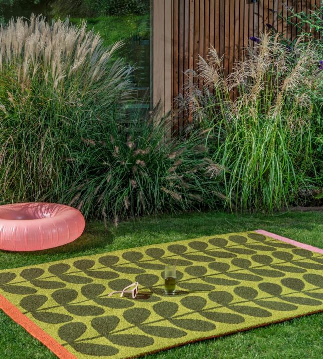 In-Outdoor Orla Kiely Solid Stem Seagrass outdoor 464507 Rug